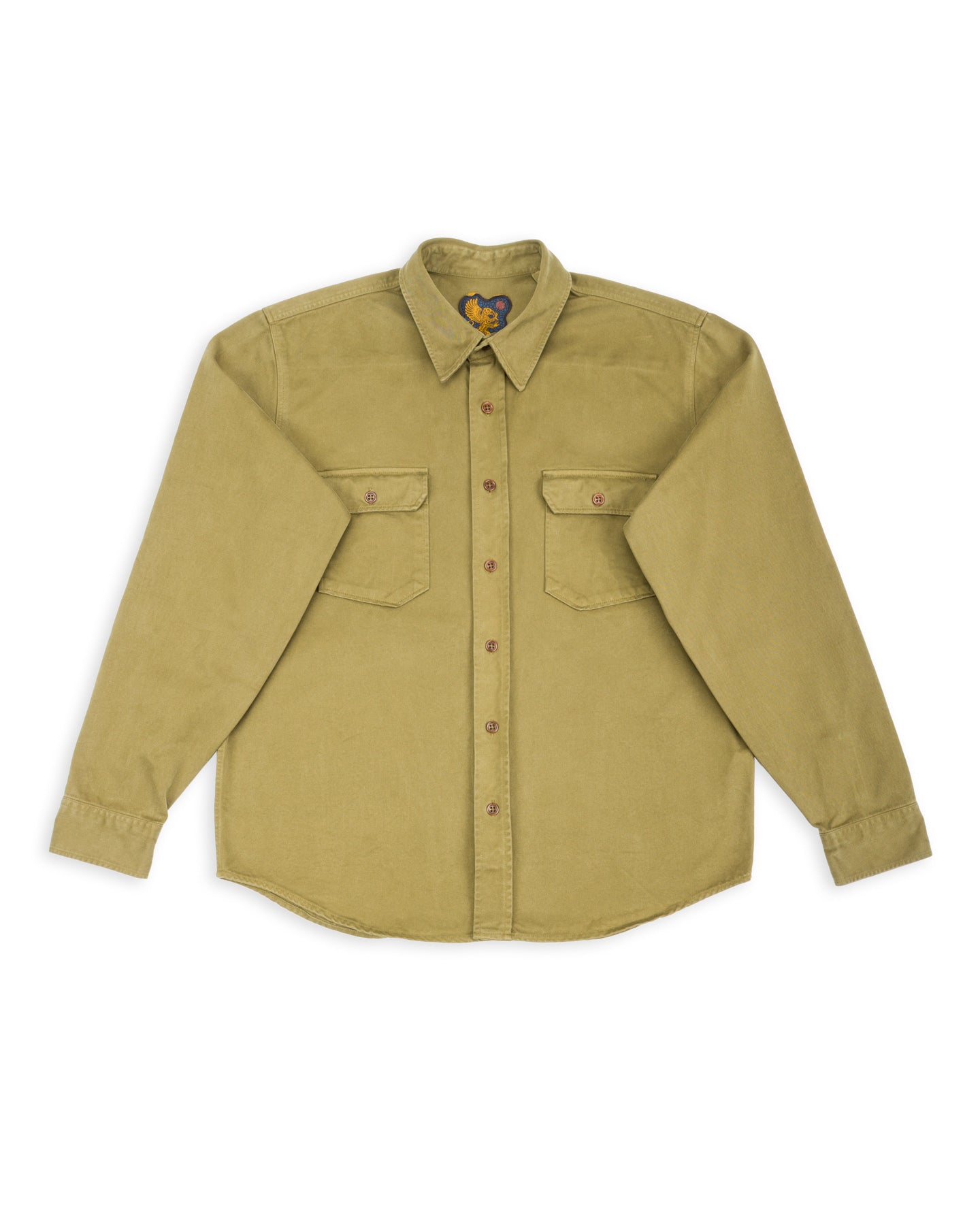 Indigofera Alamo Shirt - Olive - Standard & Strange