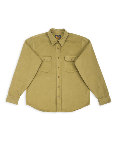 Indigofera Alamo Shirt - Olive - Standard & Strange