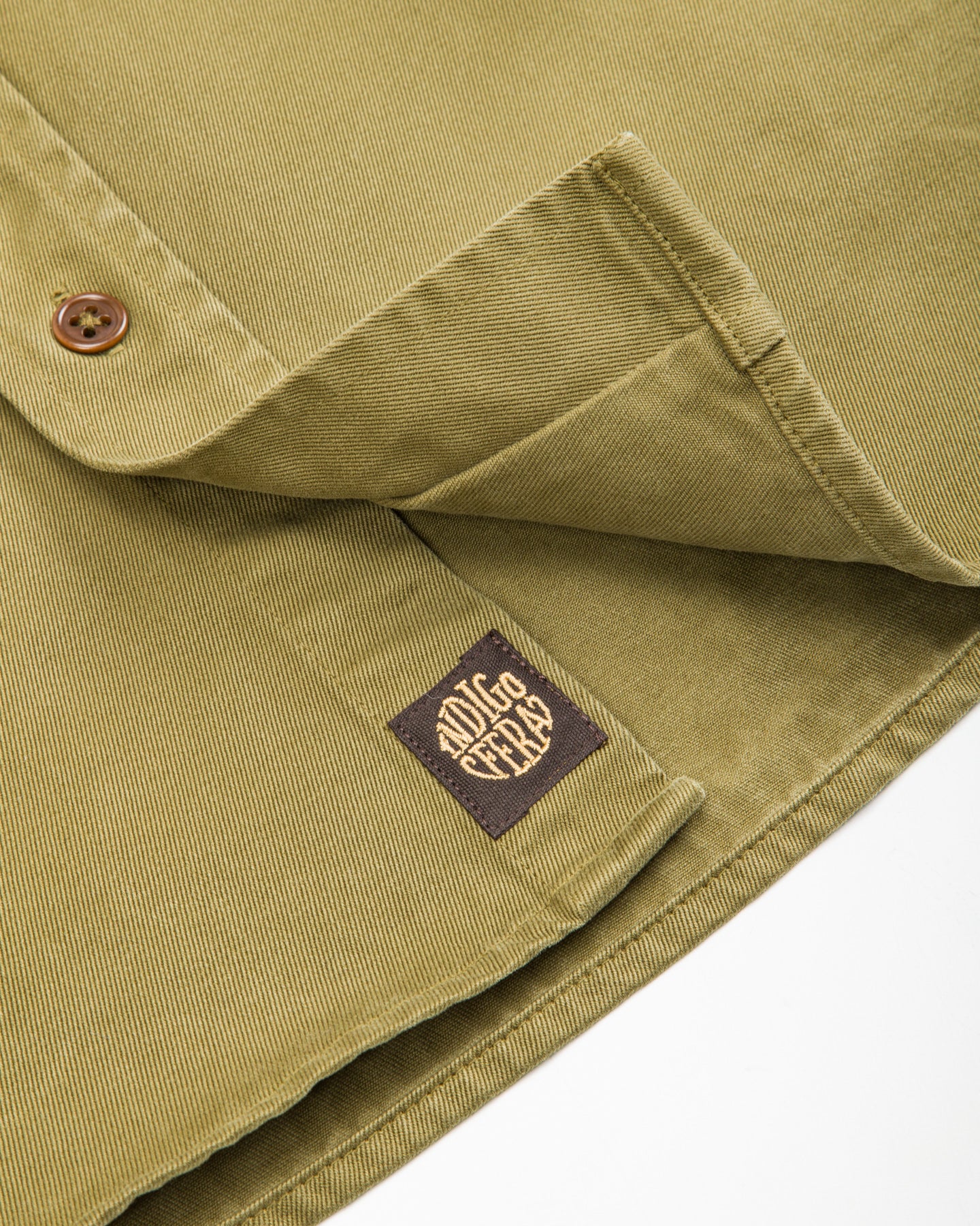 Indigofera Alamo Shirt - Olive - Standard & Strange