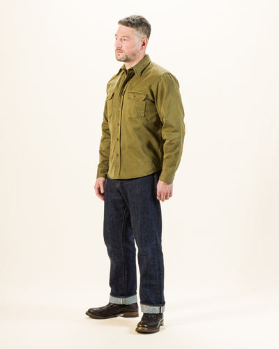 Indigofera Alamo Shirt - Olive - Standard & Strange