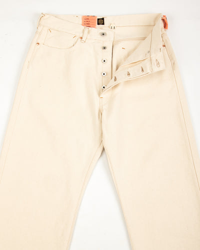 Indigofera Duke Wide Fit - Ecru Smithson Canvas - Standard & Strange