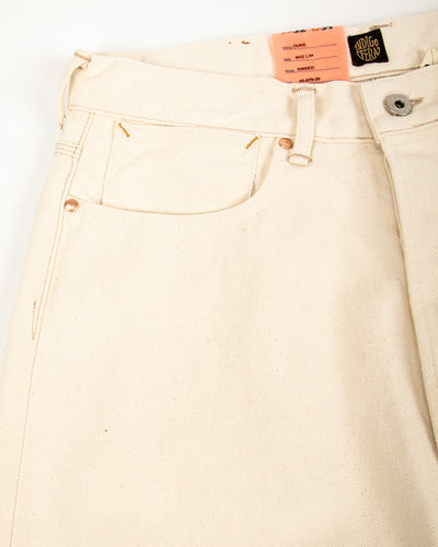 Indigofera Duke Wide Fit - Ecru Smithson Canvas - Standard & Strange