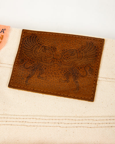 Indigofera Duke Wide Fit - Ecru Smithson Canvas - Standard & Strange
