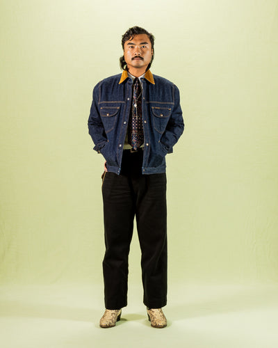 Indigofera Fargo Quarter Jacket - 70's Denim - Standard & Strange