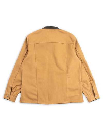 Indigofera Fargo Trucker Jacket - Beige/Black - Standard & Strange