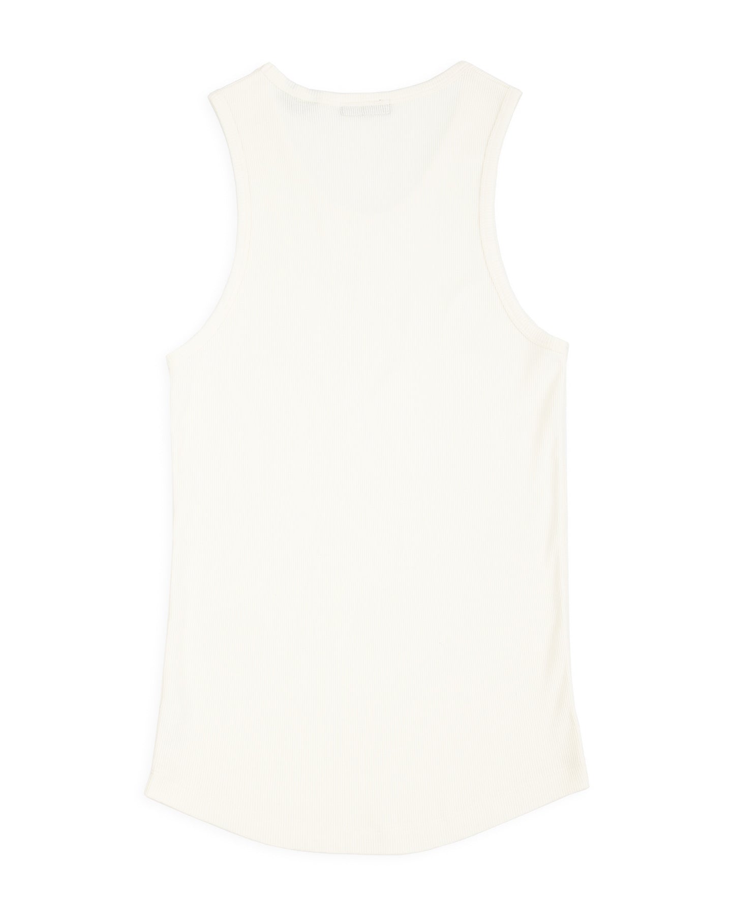 Indigofera Frank Tank - Cockatoo White Cotton Rib - Standard & Strange