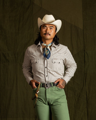 Indigofera S&S x Indigofera Rolling Thunder Ronson Shirt - Standard & Strange