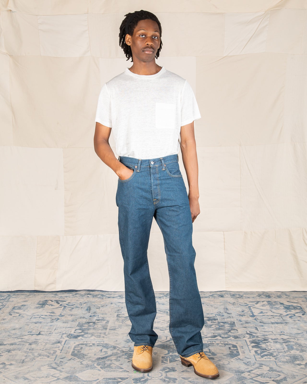 Indigofera Wyatt Bootcut - Stampede Broken Twill - Standard & Strange