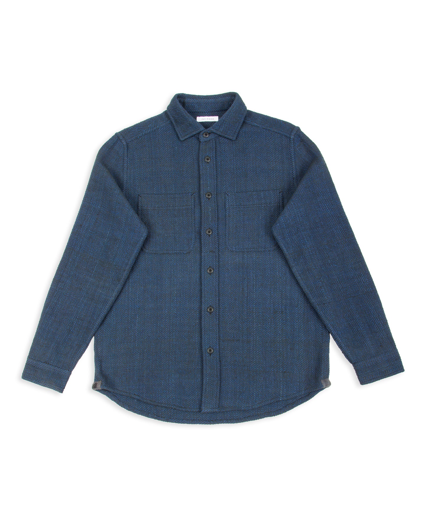 Indi + Ash Ames Workshirt - Handspun Iron/Indigo HB - Standard & Strange