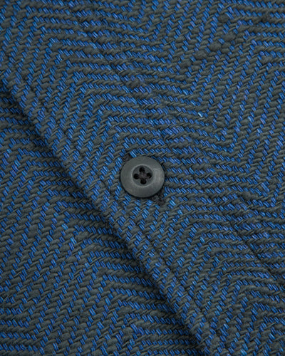 Indi + Ash Ames Workshirt - Handspun Iron/Indigo HB - Standard & Strange