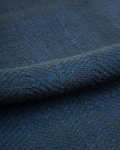 Indi + Ash Ames Workshirt - Handspun Iron/Indigo HB - Standard & Strange