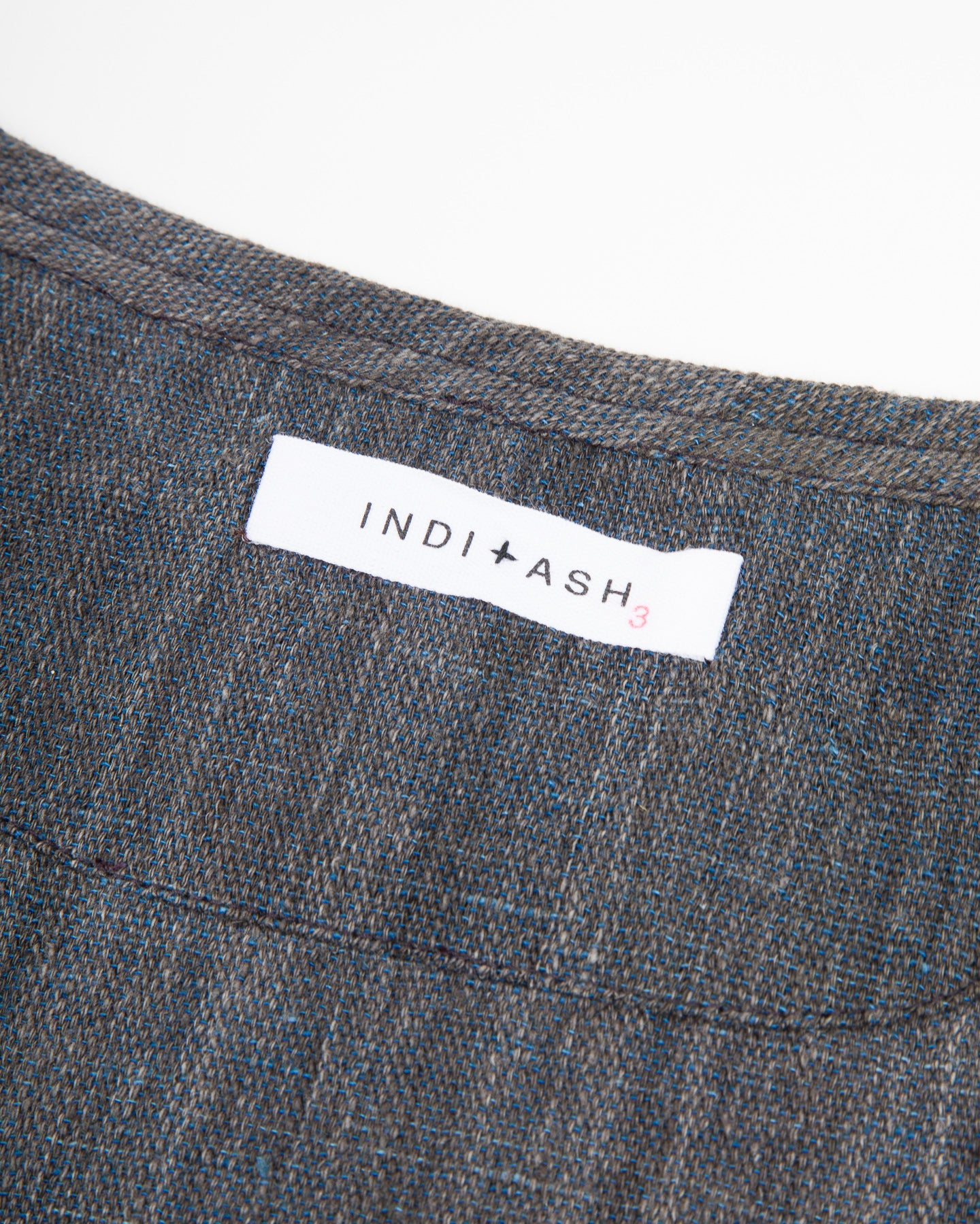 Indi + Ash Ripley Tank - Iron/Indigo Handwoven Kala Cotton - Standard & Strange