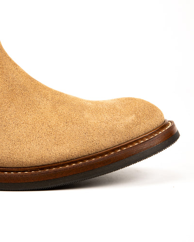 John Lofgren Duke Roper Boots - Natural CXL Roughout - Standard & Strange
