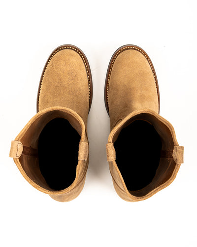 John Lofgren Duke Roper Boots - Natural CXL Roughout - Standard & Strange