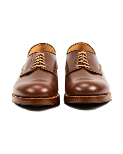 John Lofgren USN Low Quarter Shoes - Russet Brown Calfskin - Standard & Strange
