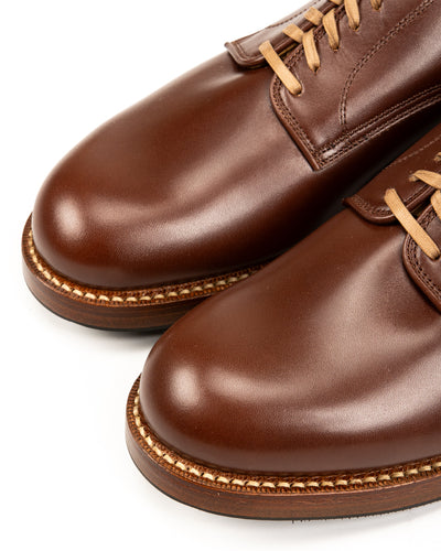 John Lofgren USN Low Quarter Shoes - Russet Brown Calfskin - Standard & Strange