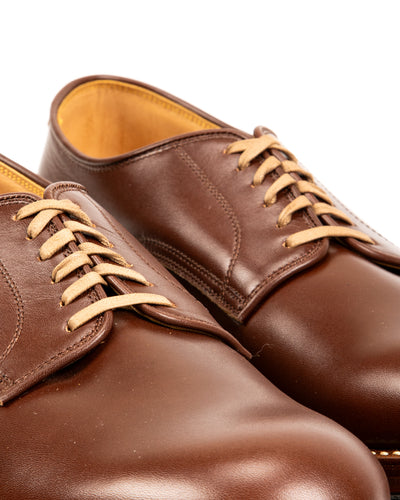 John Lofgren USN Low Quarter Shoes - Russet Brown Calfskin - Standard & Strange