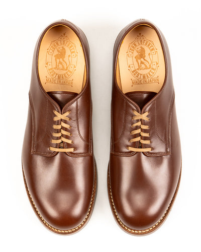 John Lofgren USN Low Quarter Shoes - Russet Brown Calfskin - Standard & Strange