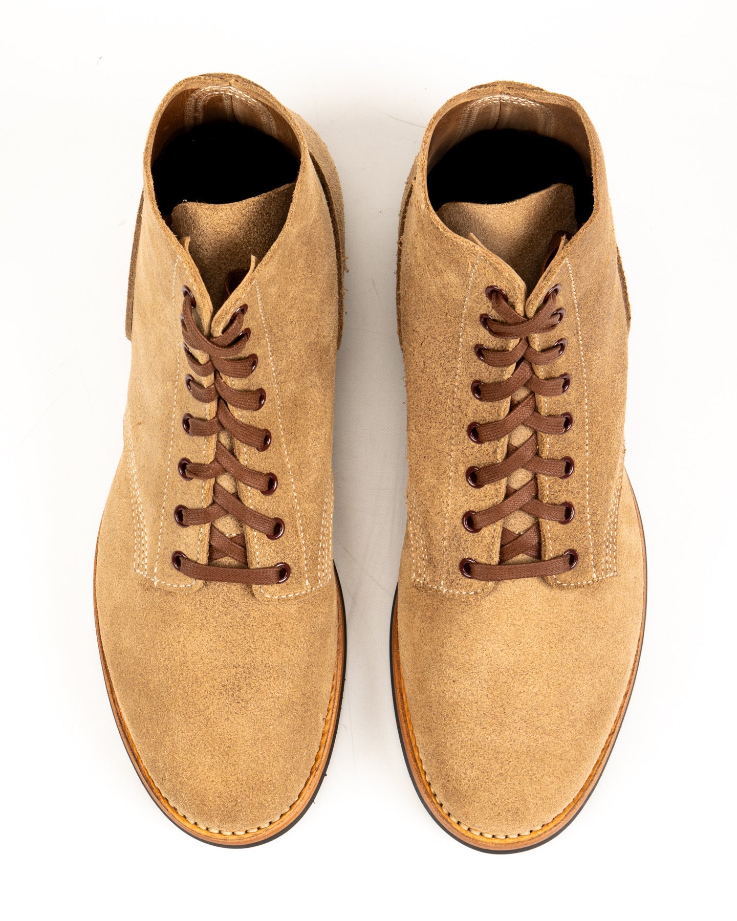 John Lofgren US Navy N-1 Field Shoes Boondockers - Natural CXL - Standard & Strange