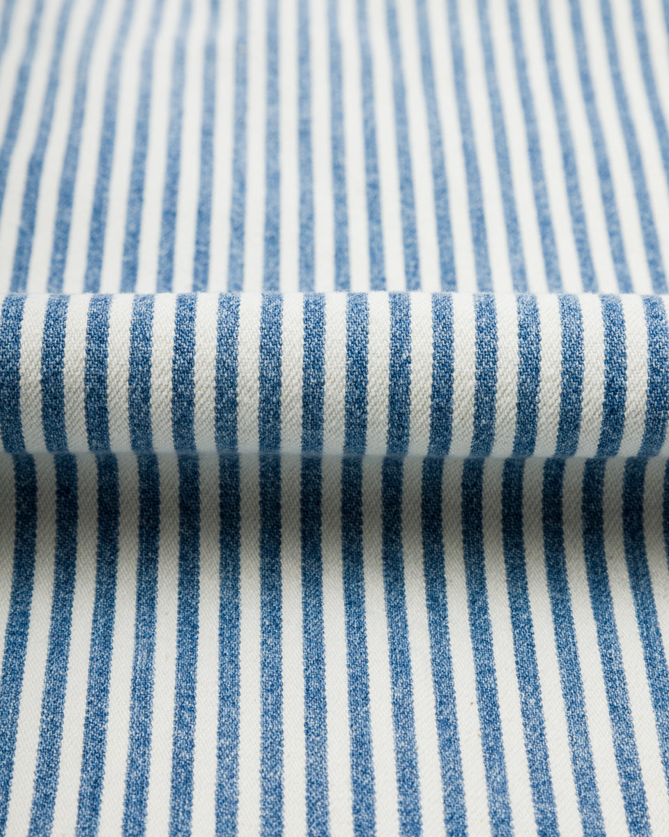 Kapital 10oz HICKOREE Stripe ZIPPER Wide LUMBER Pants - Hickoree - Standard & Strange