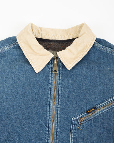 Kapital 11.5oz Denim BONE Lining Reversible ZIP-UP Work JKT - PRO - Standard & Strange