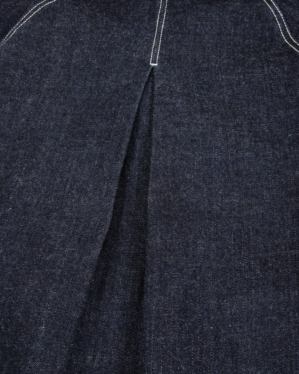 Kapital 12oz Denim Large Pointed Collar BELL Coverall - IDG - Standard & Strange