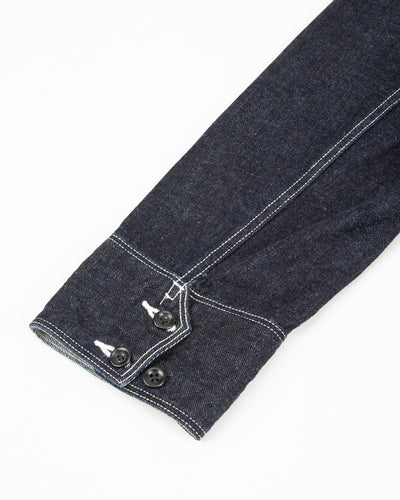 Kapital 12oz Denim Large Pointed Collar BELL Coverall - IDG - Standard & Strange