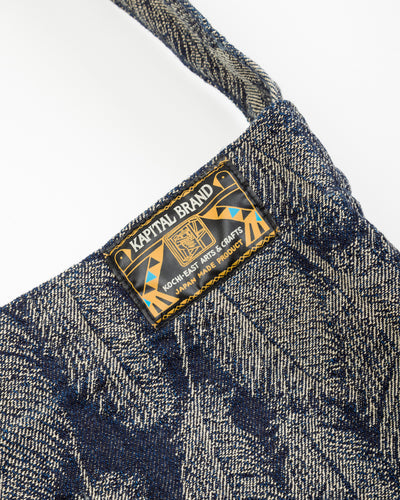 Kapital 12oz MAGPIE Denim MEDICINE Bag(L) - Dark - Standard & Strange