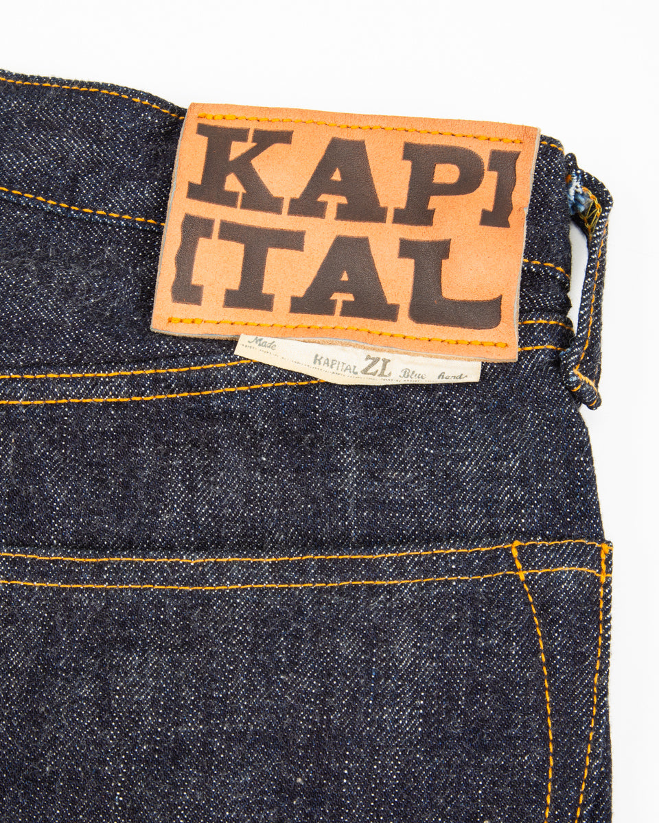 Kapital 13.5oz Zimbabwe Denim 5P MONKEY TH - O-W - Standard & Strange