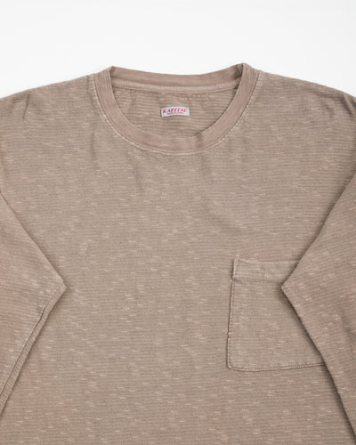Kapital AMUSE Knit Pocket Long Sleeve T - Charcoal - Standard & Strange