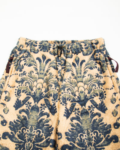 Kapital DAMASK Fleece EASY Pants - Beige - Standard & Strange