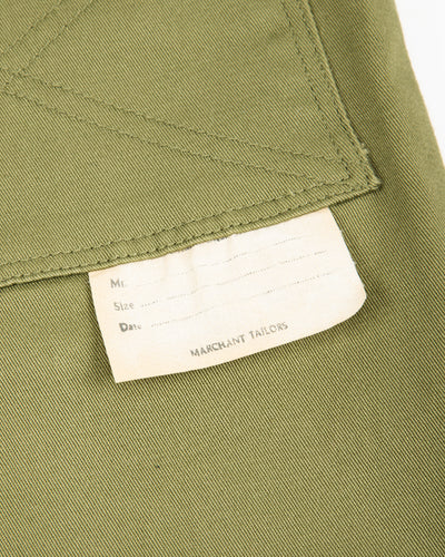 Kapital Stretch Chino TWIGGY 7-Stars Suspender Pants - Khaki - Standard & Strange