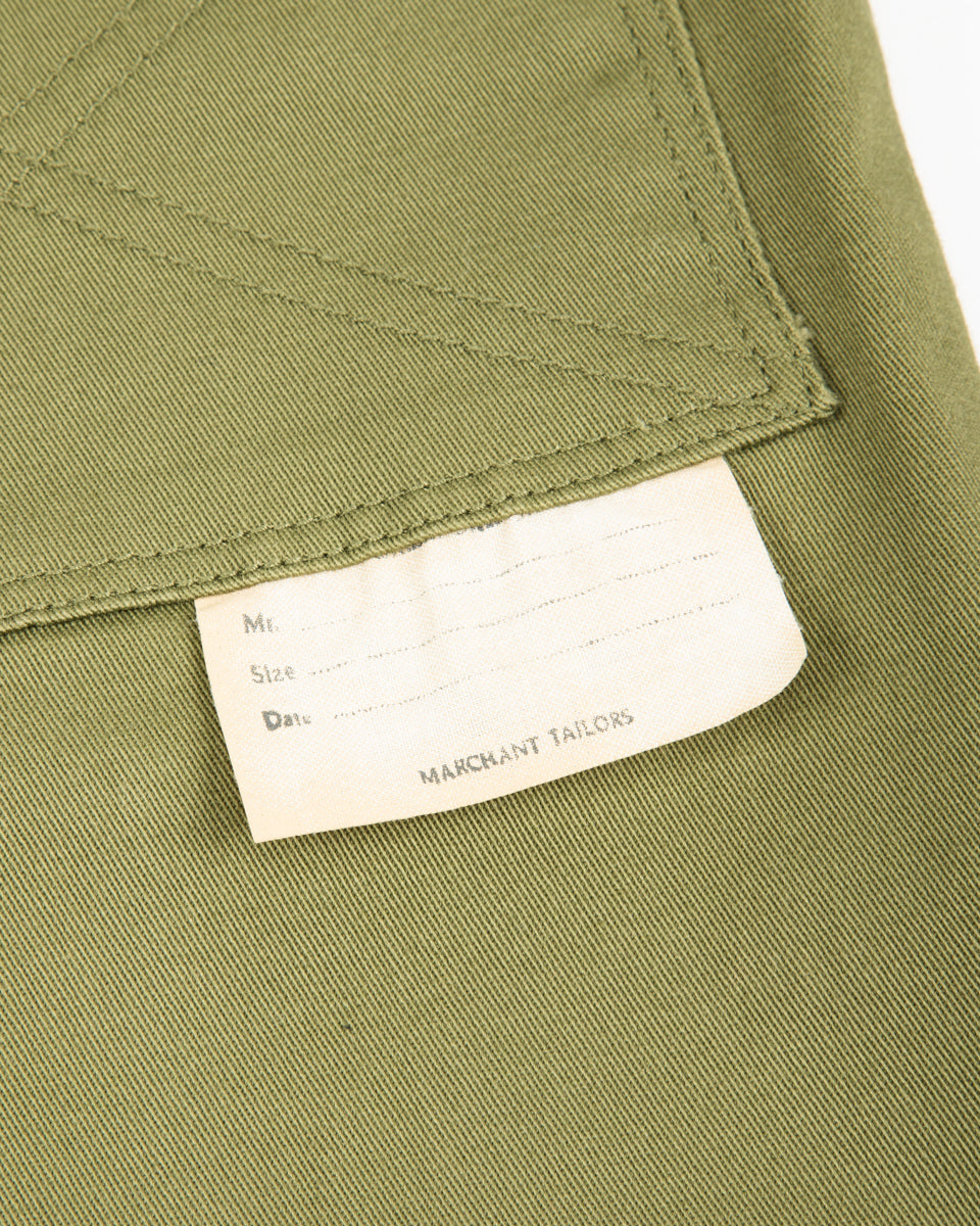 Kapital Stretch Chino TWIGGY 7-Stars Suspender Pants - Khaki - Standard & Strange