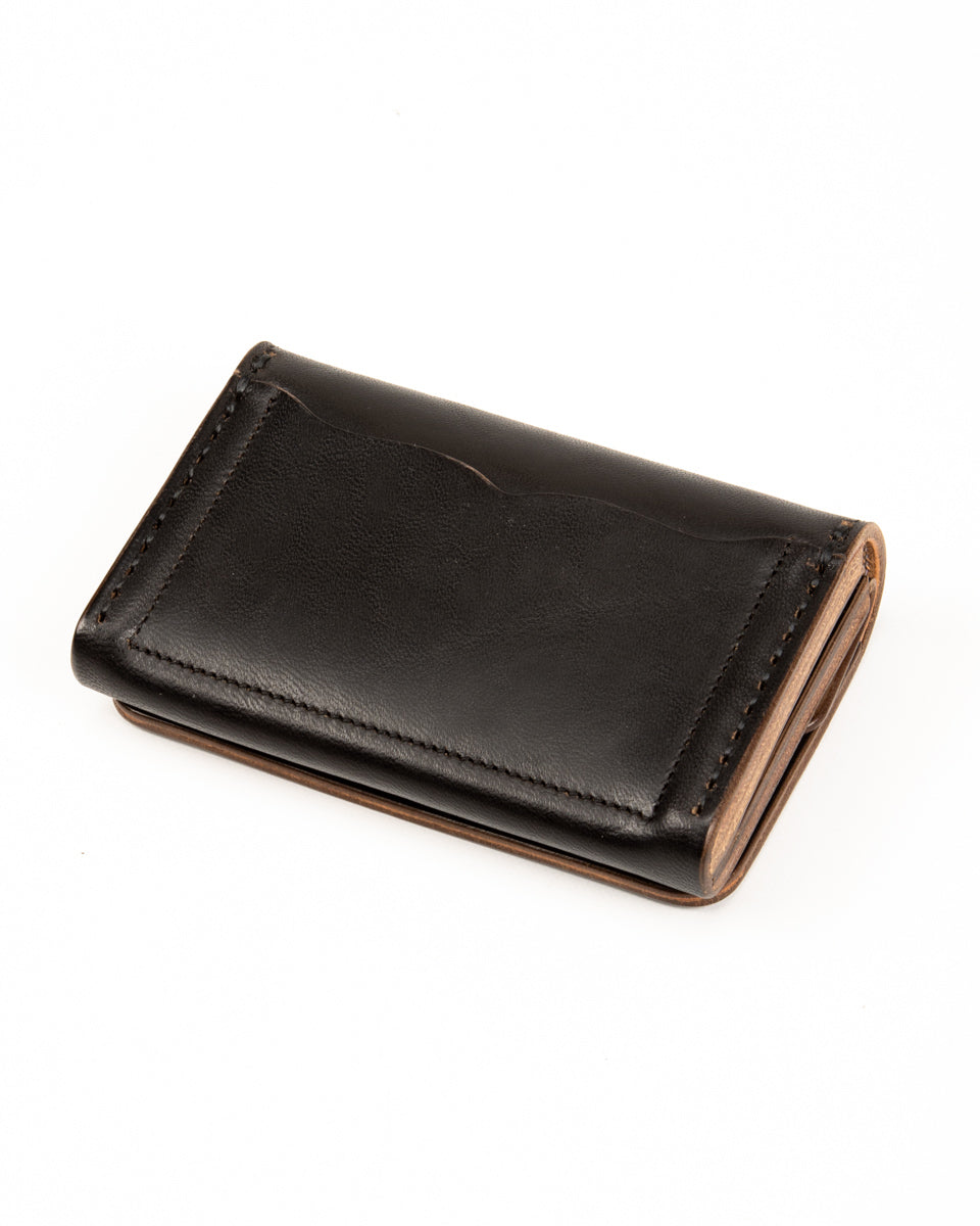 Rolling Dub Trio Double Card Case - Black Maryam Horsebutt - Standard & Strange