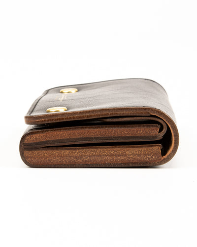 Rolling Dub Trio Double Card Case - Black Maryam Horsebutt - Standard & Strange