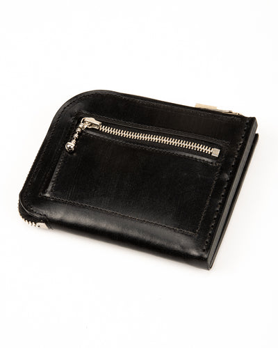 Rolling Dub Trio L Wallet - Black Bridle - Standard & Strange