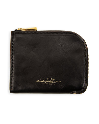 Rolling Dub Trio L Wallet - Black Maryam Horsebutt - Standard & Strange