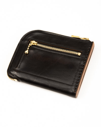 Rolling Dub Trio L Wallet - Black Maryam Horsebutt - Standard & Strange