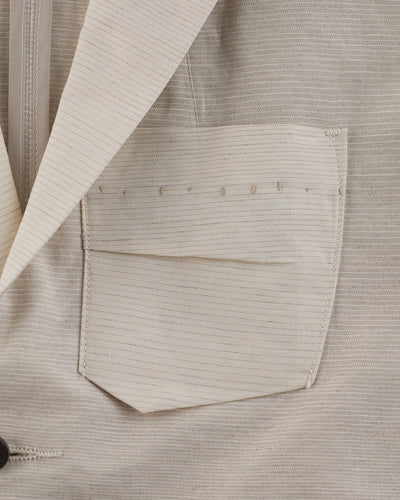 MATiAS Anacapa Blazer - Tamashi Cotton/Linen Ecru - Standard & Strange