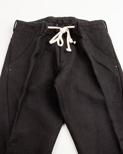 MATiAS Rivera II Pant - Kurai Black Hemp Canvas - Standard & Strange