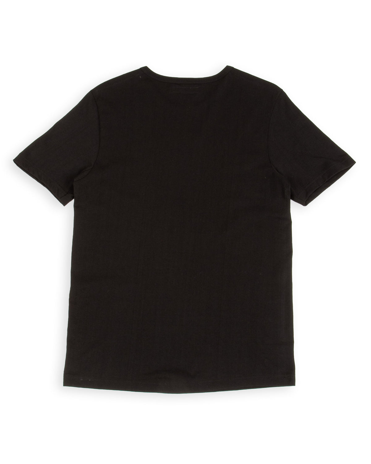 1950s Lightweight Loopwheeled Tee - Deep Black