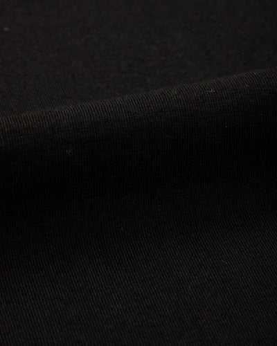 Merz b. Schwanen 1950s Lightweight Loopwheeled Tee - Deep Black - Standard & Strange