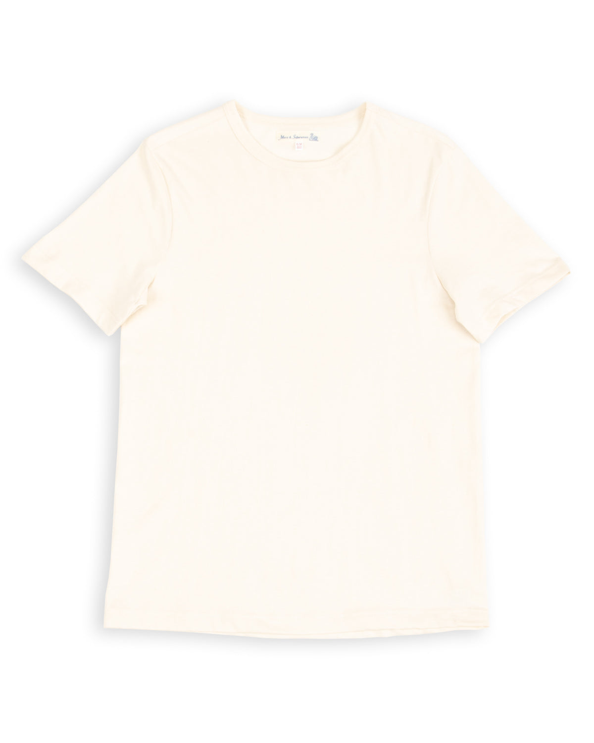1950s Lightweight Loopwheeled Tee - Nature