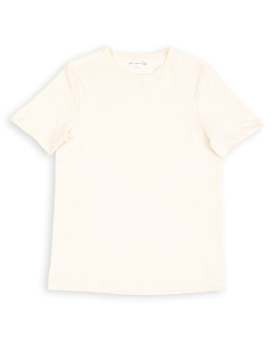 1950s Lightweight Loopwheeled Tee - Nature