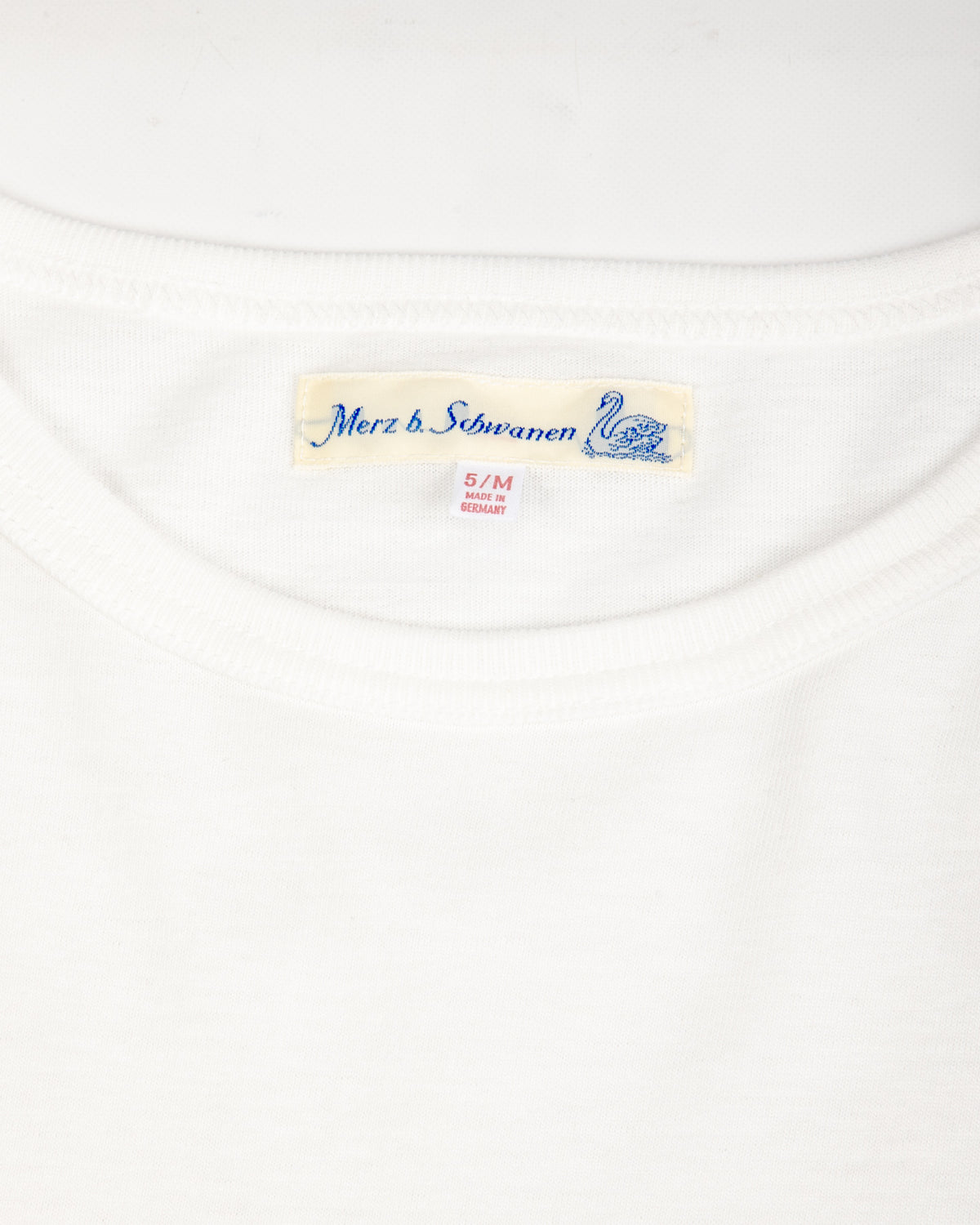 1950s Lightweight Loopwheeled Tee - White