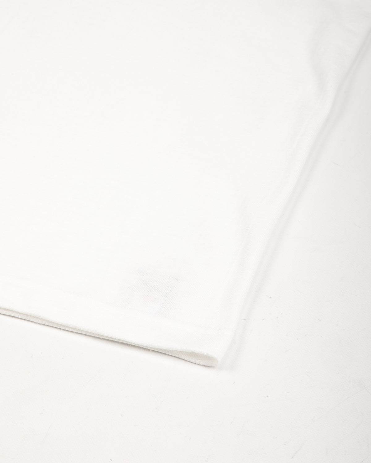1950s Lightweight Loopwheeled Tee - White