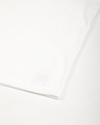 1950s Lightweight Loopwheeled Tee - White