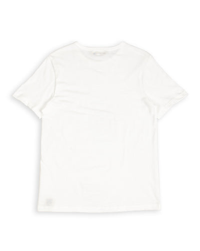 1950s Lightweight Loopwheeled Tee - White
