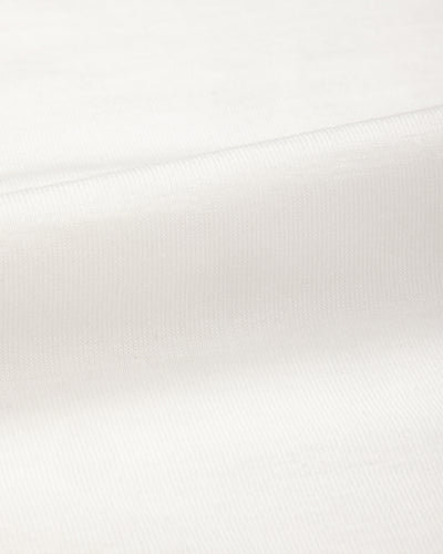 1950s Lightweight Loopwheeled Tee - White
