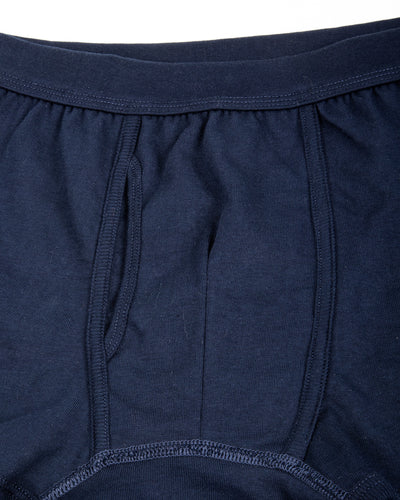 254 Loopwheeled Loopwheeled Boxer Brief - Ink Blue